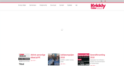 Desktop Screenshot of kvicklyodder.dk